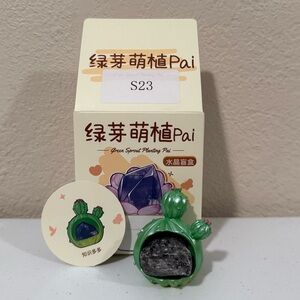 Green Sprout Planting Pai - Cactus with Crystal
